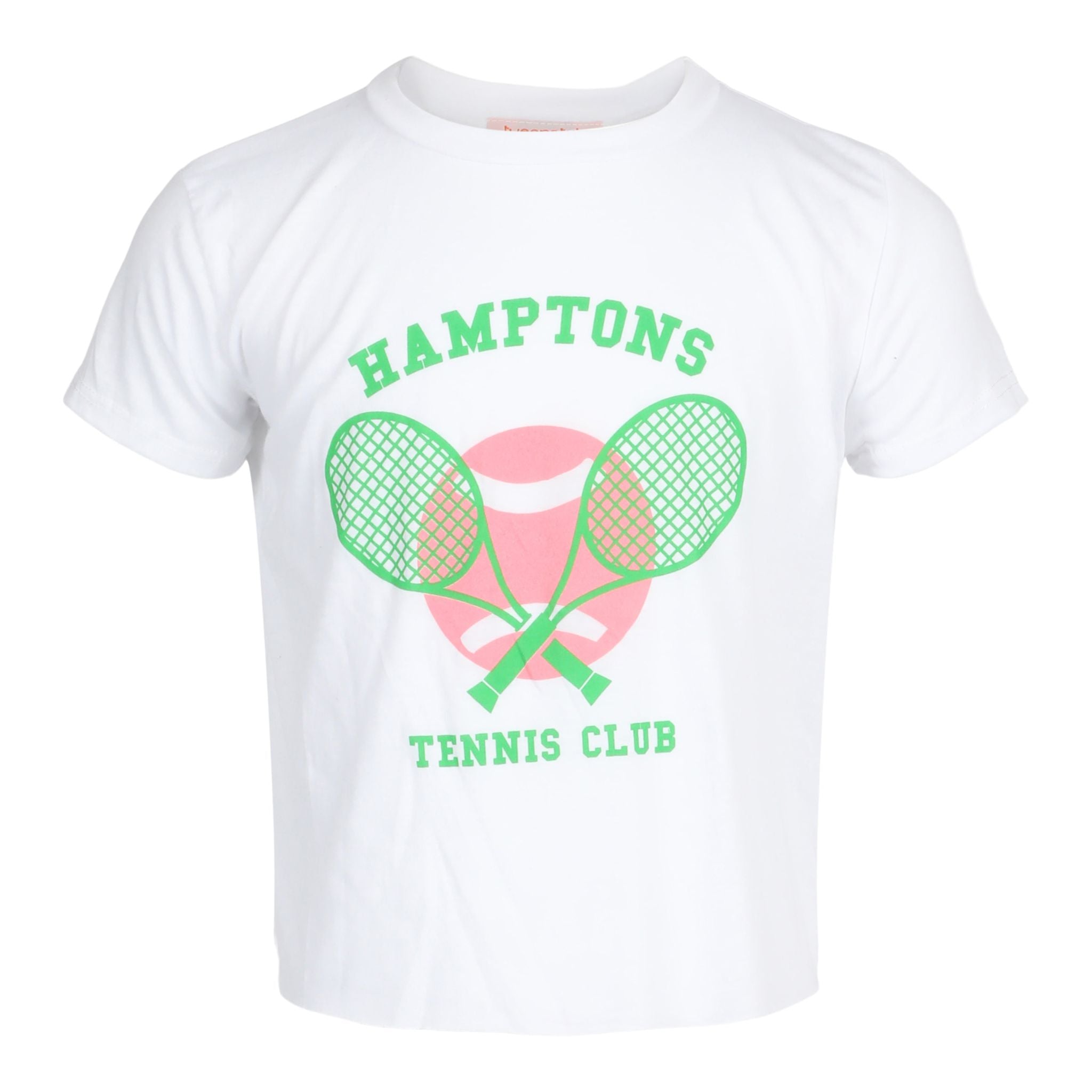 Hamptons Tennis Club Crop Tee - Denny's