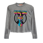 Peace, Love, &  Guitar Tee - Denny's