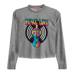 Peace, Love, &  Guitar Tee - Denny's