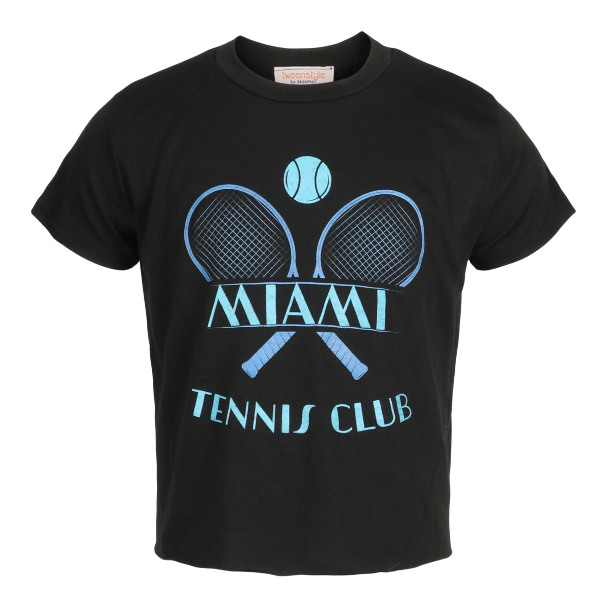 Miami Tennis Club Crop Tee - Denny's