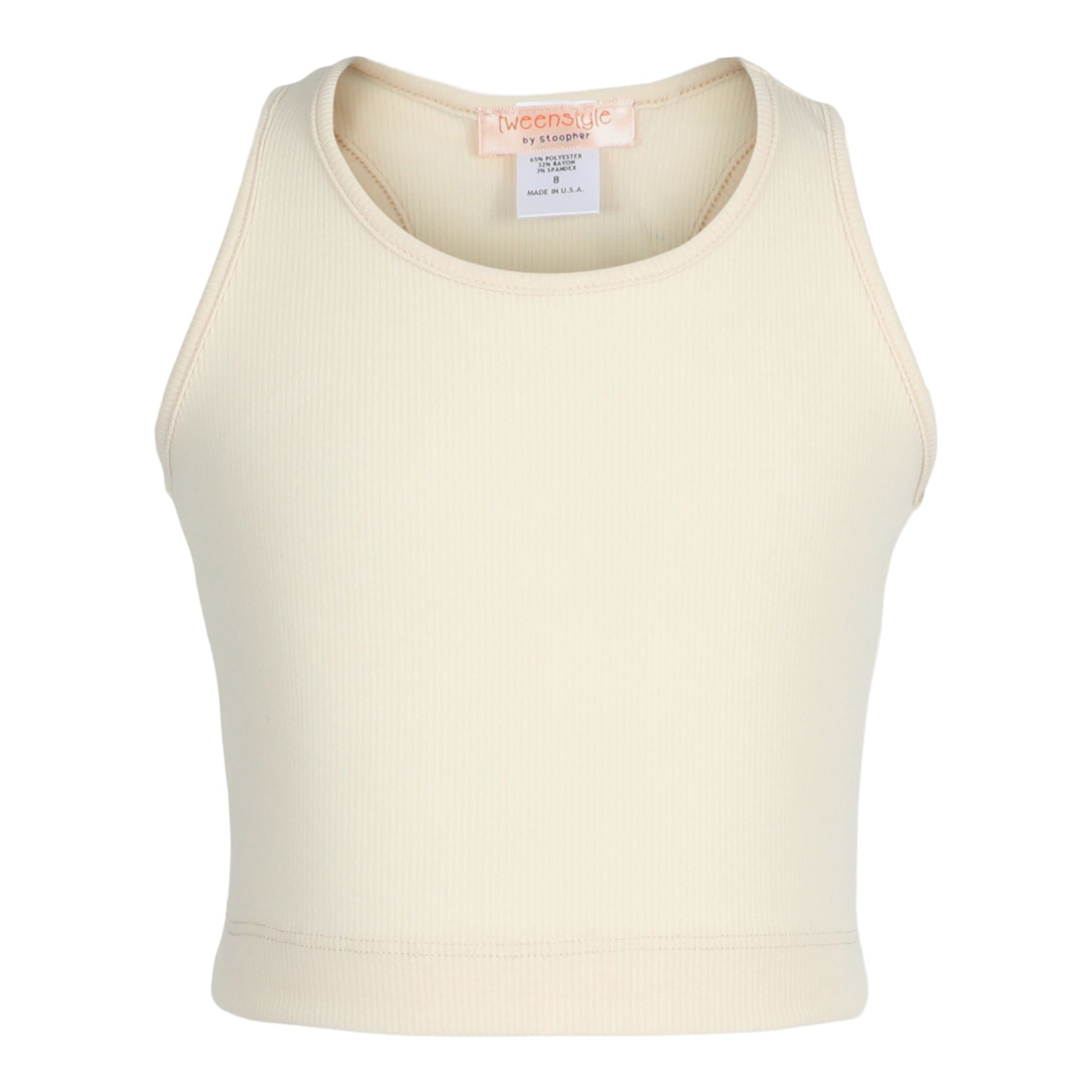 Ribbed Crop Tank - Denny's