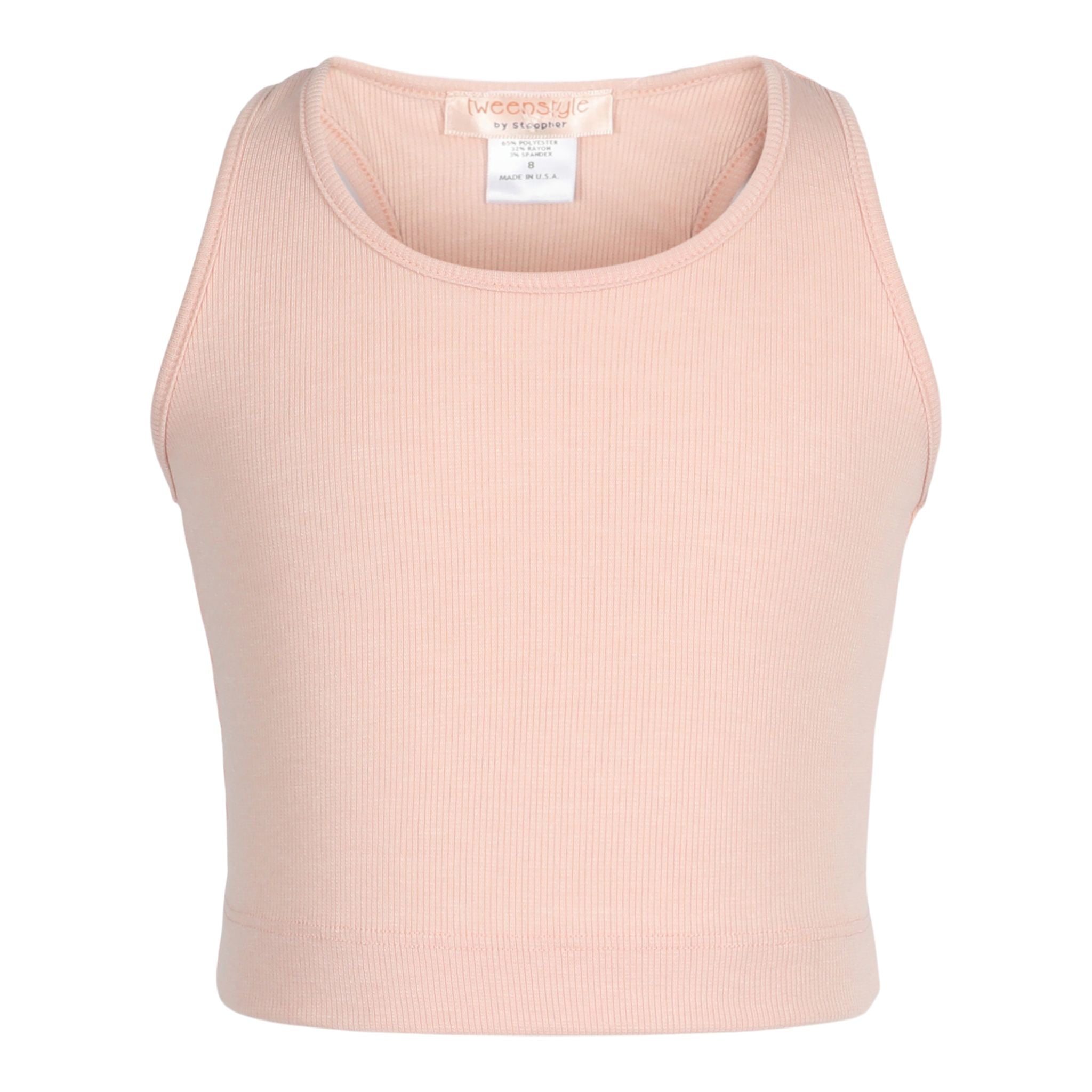 Ribbed Crop Tank - Denny's
