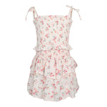Ditzy Floral Smocked Tiered Dress - Denny's