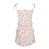 Ditzy Floral Smocked Tiered Dress - Denny's