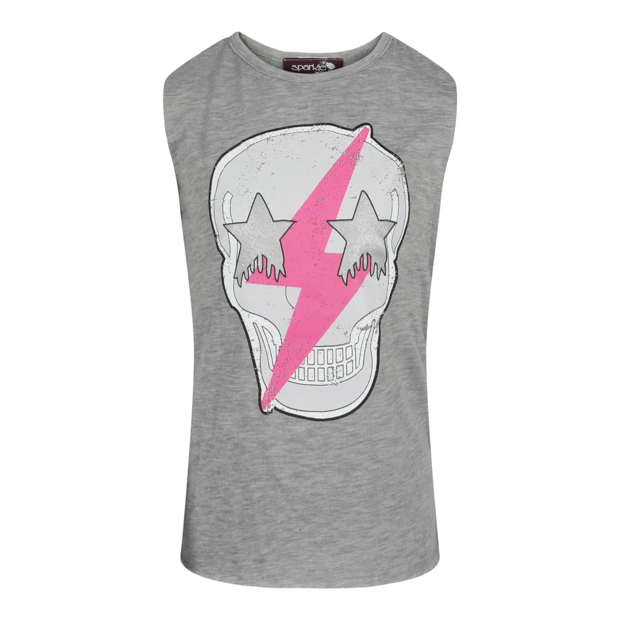 Skull and Bolt Muscle Tee - Denny's