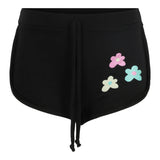 All Over Pastel Flower Short - Denny's
