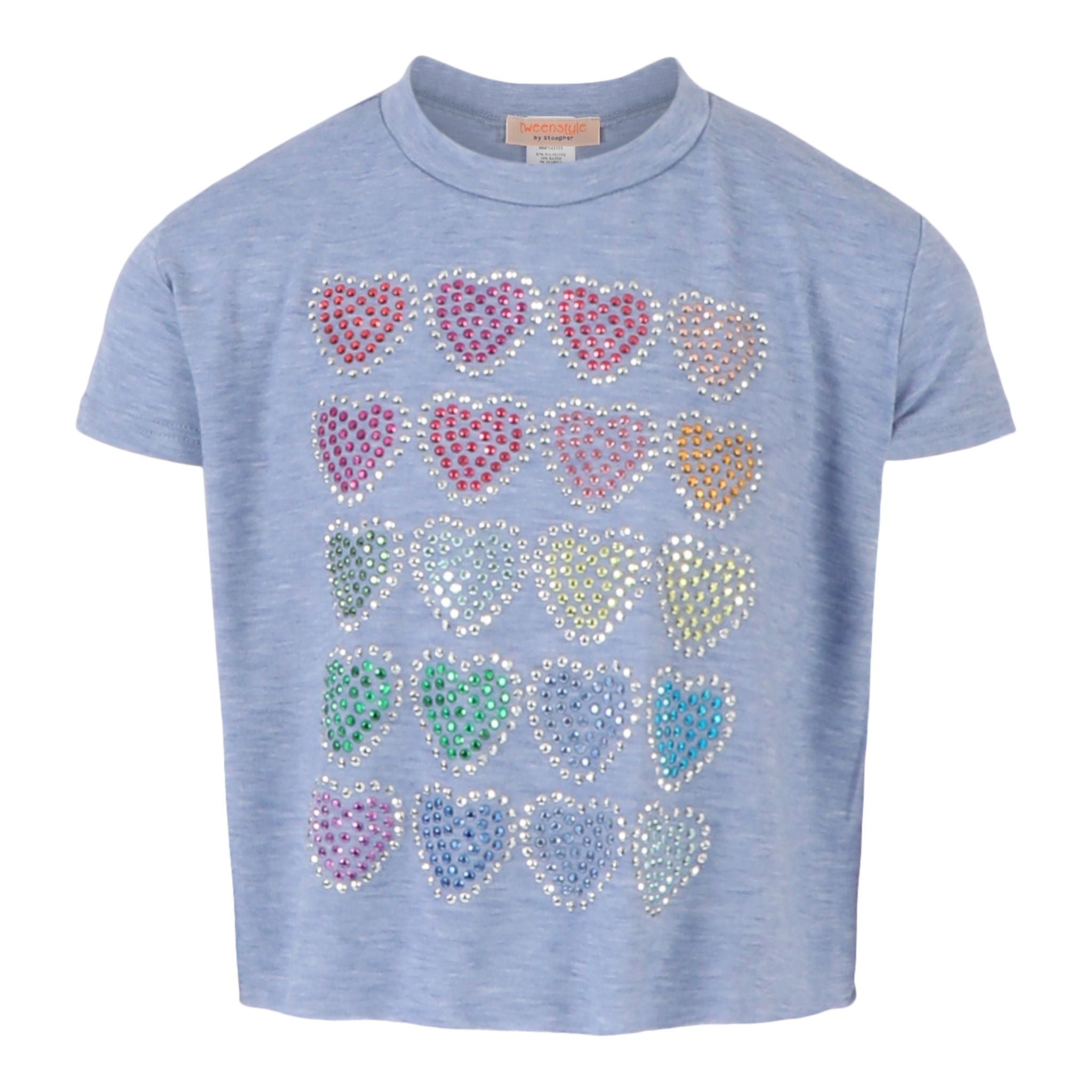 Sparkly Hearts Tee - Denny's