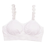 Wht Bra w Daisy Strap - Denny's