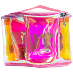 STUFF Clear Round Train Case - Denny's