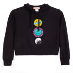 3 Faces Hacci Happy Hoodie - Denny's