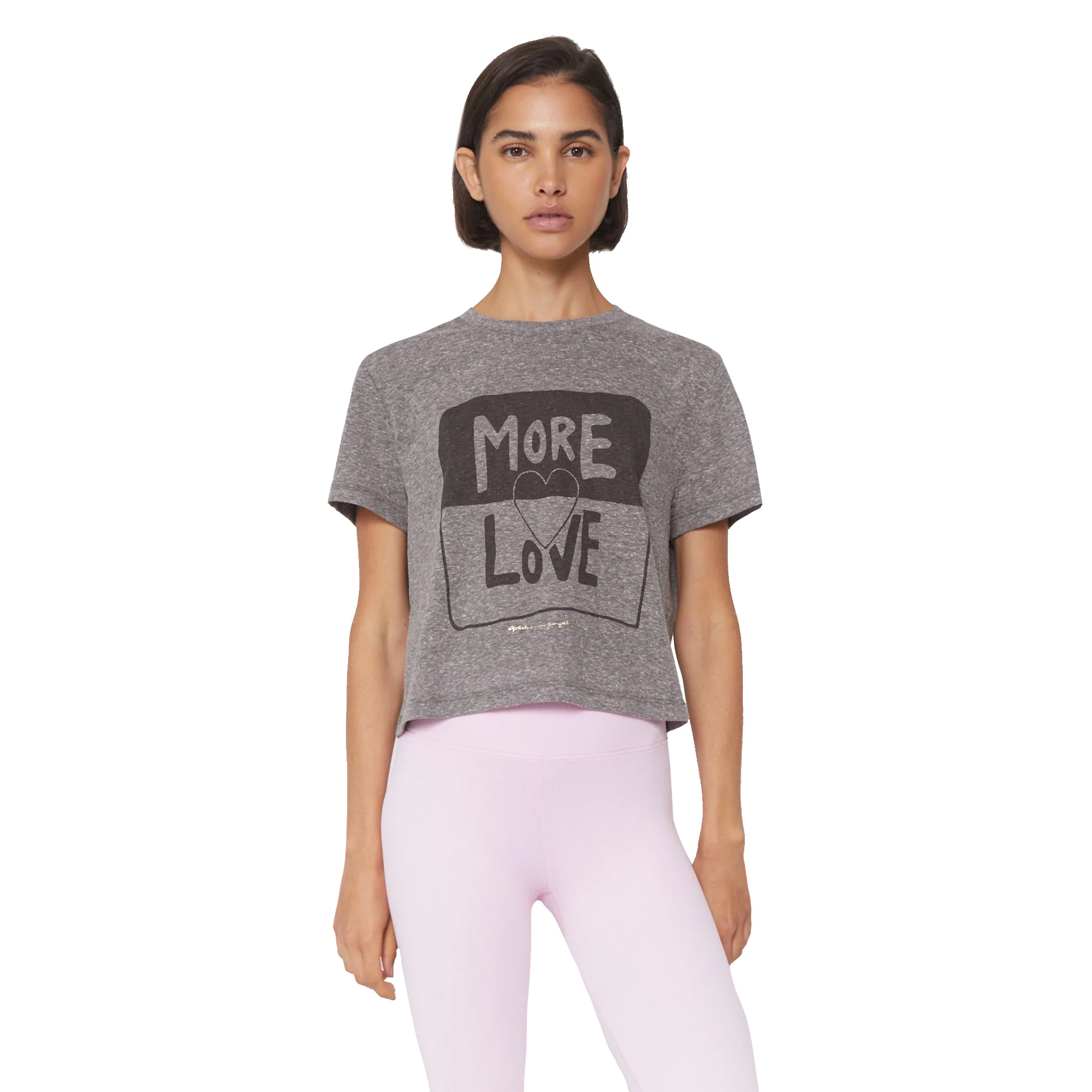 More Love Crop Tee - Denny's