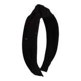 Crystal Suede Knot Headband - Denny's