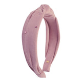 Crystal Suede Knot Headband - Denny's