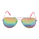 Metal Aviator Sunglasses Rainbow - Denny's