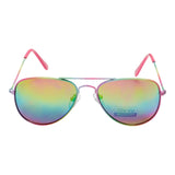 Metal Aviator Sunglasses Rainbow - Denny's