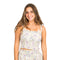 Sunny Neutral Floral Smock Tank - Denny's