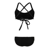 2pc Hayden Black Lace Bikini - Denny's