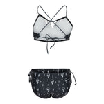 2pc Allover Skull Bolt Addison Bikini - Denny's