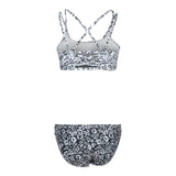 Hazel Flounce Floral Print Bikini - Denny's