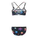 2pc Hazel Multi Stars Ruffle Bikini - Denny's