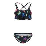 2pc Hazel Multi Stars Ruffle Bikini - Denny's