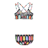 2pc Hazel Popsicle Ruffle Bikini - Denny's