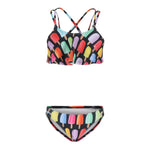2pc Hazel Popsicle Ruffle Bikini - Denny's