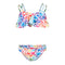 Hazel 2pc Rainbow Hearts Flounce Bikini - Denny's