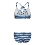 Emerson 2pc Strappy Back Tie Dye Bikini - Denny's