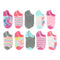 Tie Dye Fun Pack 10pk No Show Socks - Denny's