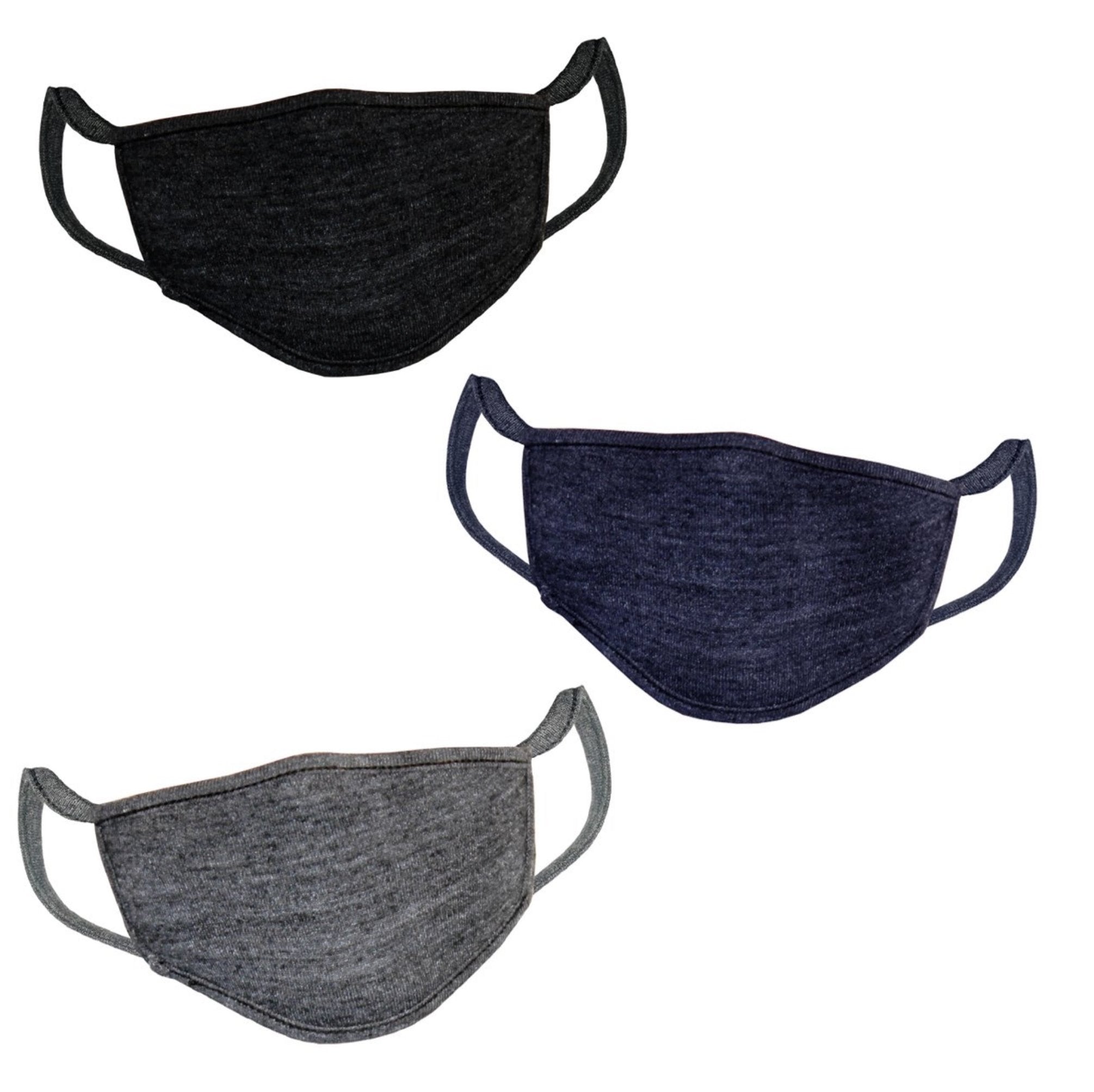 Solid 3 Pack Kids 4-6x Mask - Denny's