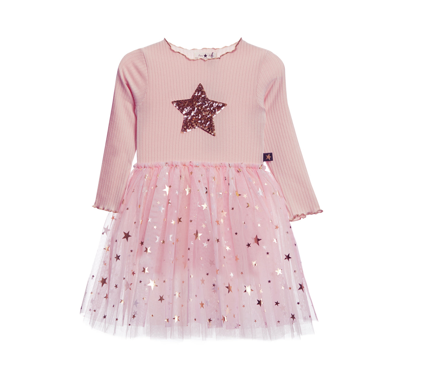 Gold Star Tutu Dress - Denny's