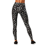 Silver Cheetah Foil Legging - Denny's