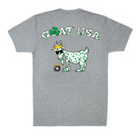 St Patricks Day Goat Tee - Denny's