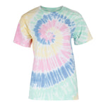 Short Sleeve Crew with Pastel Tye Dye - Denny's