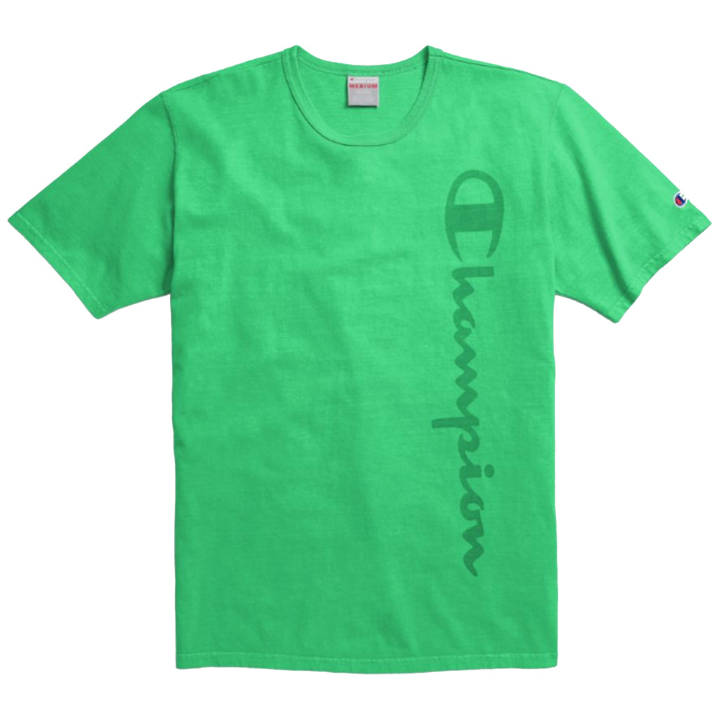 Garment Dyed Vertical Script Tee - Denny's
