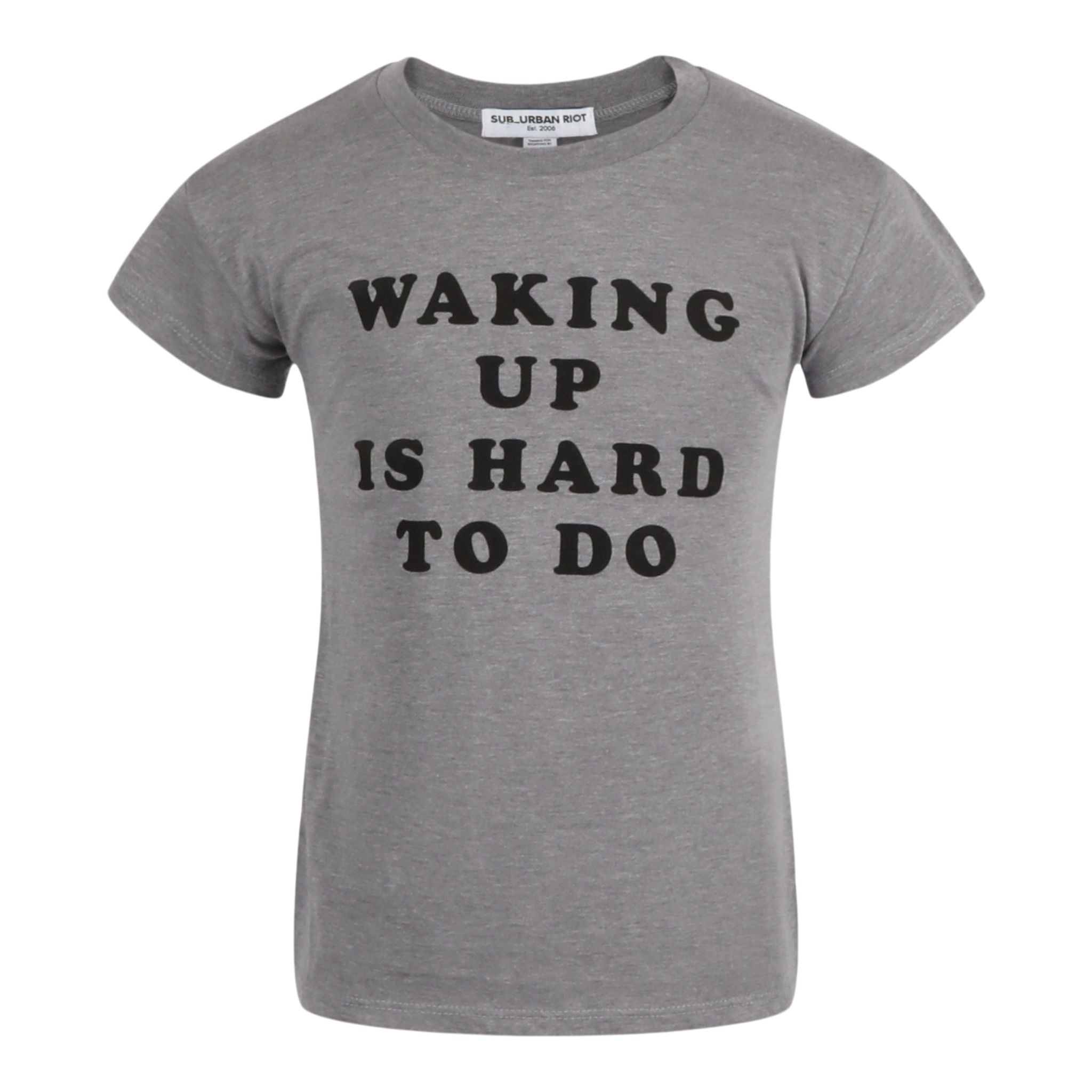 Waking Up Is Hard To Do Loose Tee - Denny's