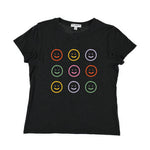 Rainbow Smiley Loose Tee - Denny's