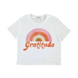 Gratitude Crop Tee - Denny's