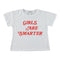 Girls Are Smarter Crop Tee - Denny's