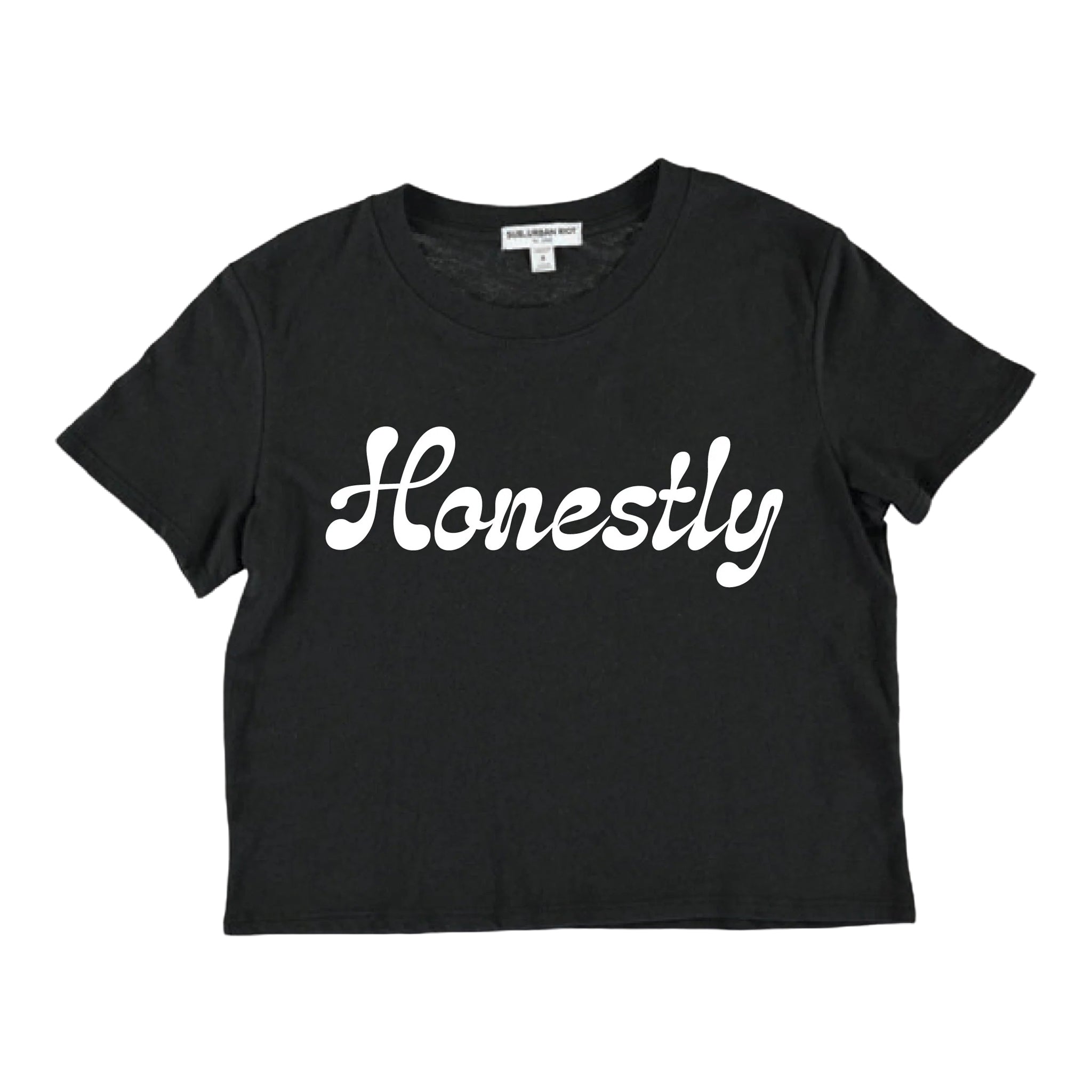 Honestly Crop Tee - Denny's