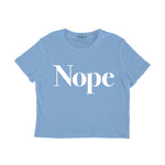 Nope Crop Tee - Denny's