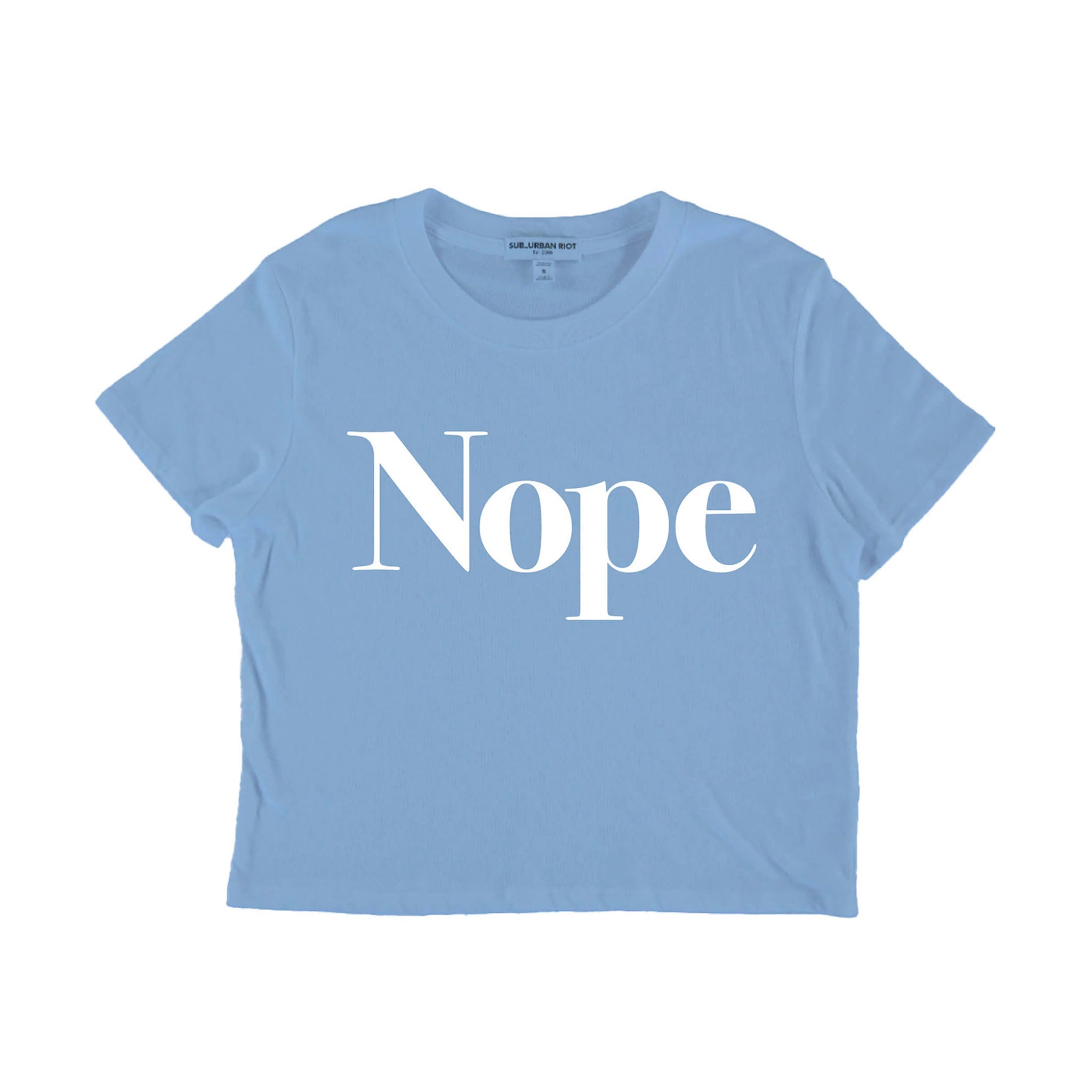 Nope Crop Tee - Denny's