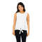 Ribbed Solid Tie Front Tank - Denny's
