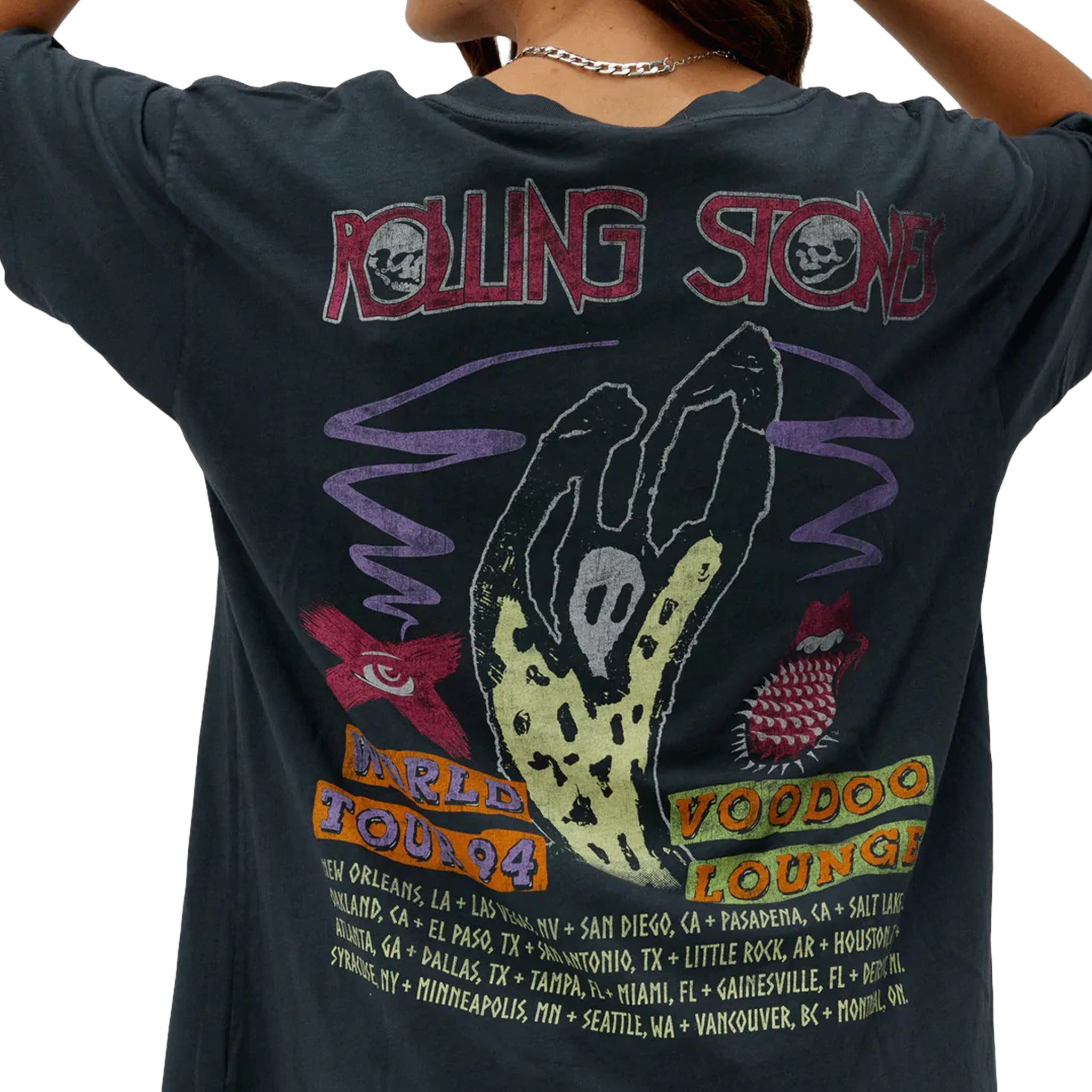 Rolling Stones Voodoo Lounge Merch Tee - Denny's