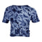 Blue Short Sleeve Tie Knot Tee - Denny's