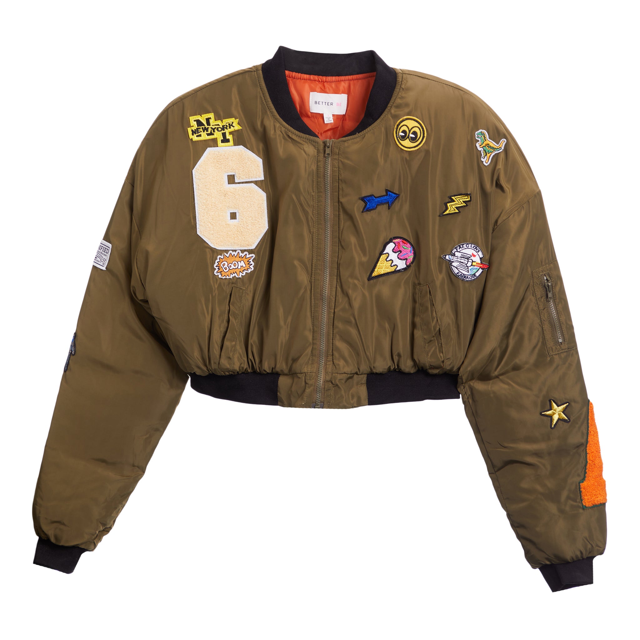 Patch Bomber Jacket - Denny's
