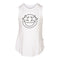 Star Eye Smiley Raw Edge Tank - Denny's