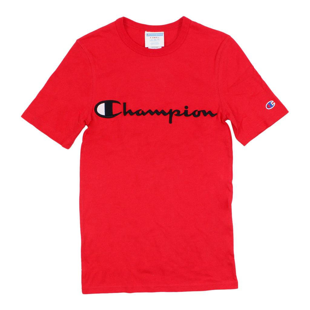 Heritage Short Sleeve Script Emb Tee - Denny's