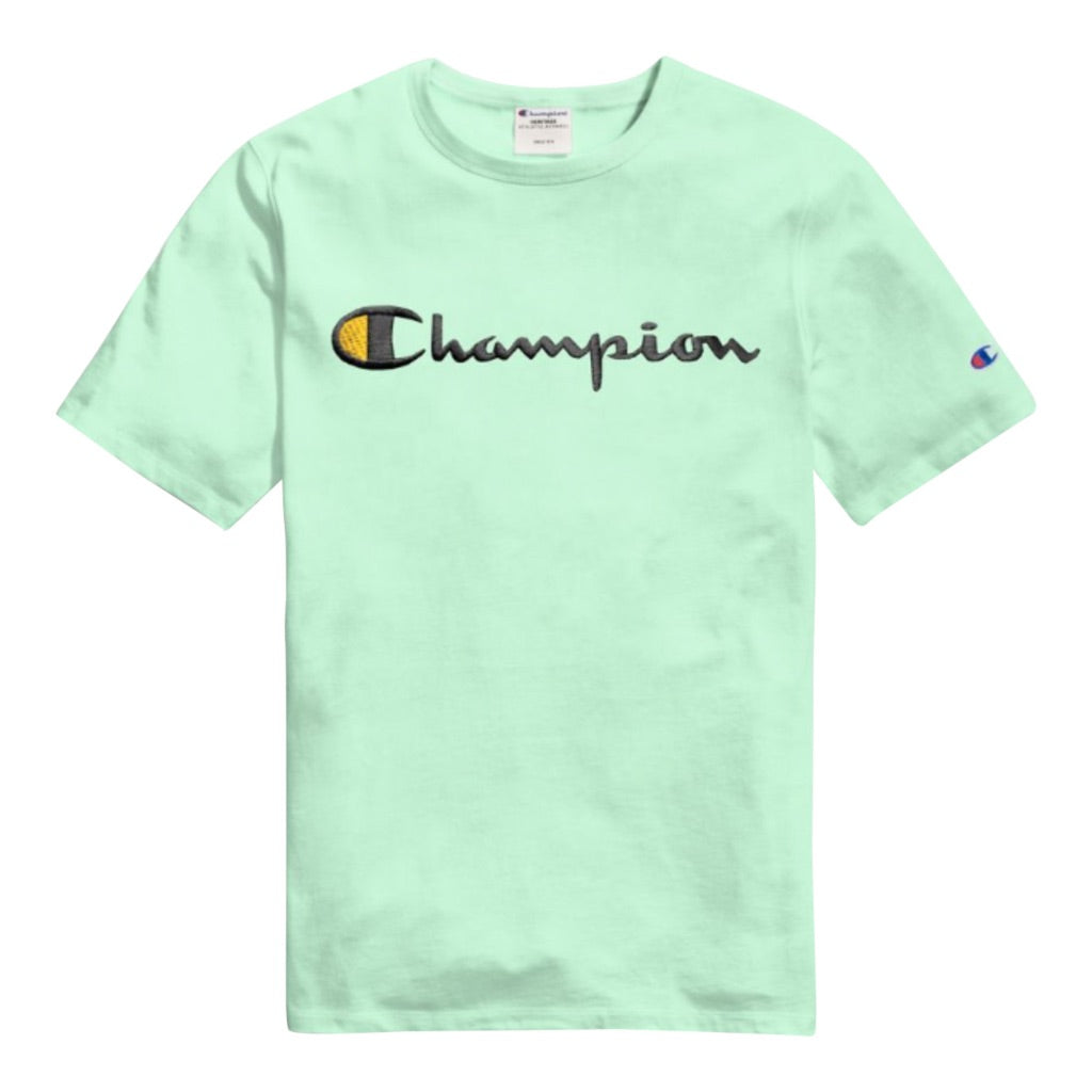 Heritage Short Sleeve Script Emb Tee - Denny's